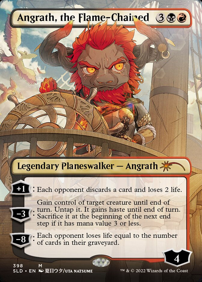 Angrath, the Flame-Chained (SLD) (398) / Borderless
