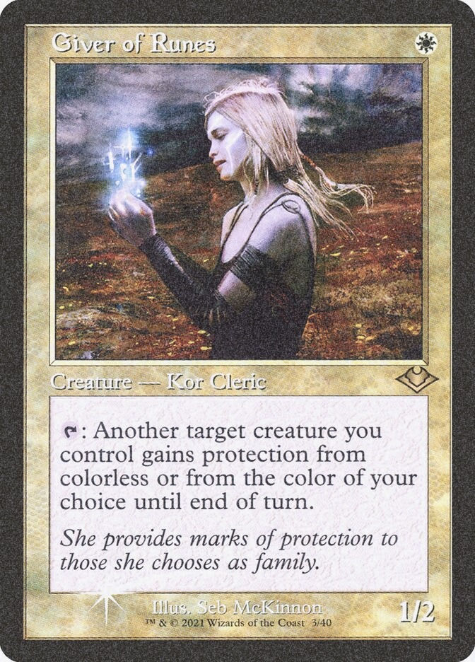 Giver of Runes (H1R) (3) / Foil Etched