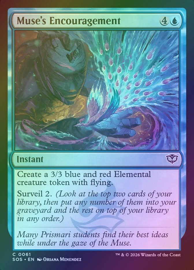 Muse's Encouragement (SOS) (61) / Foil