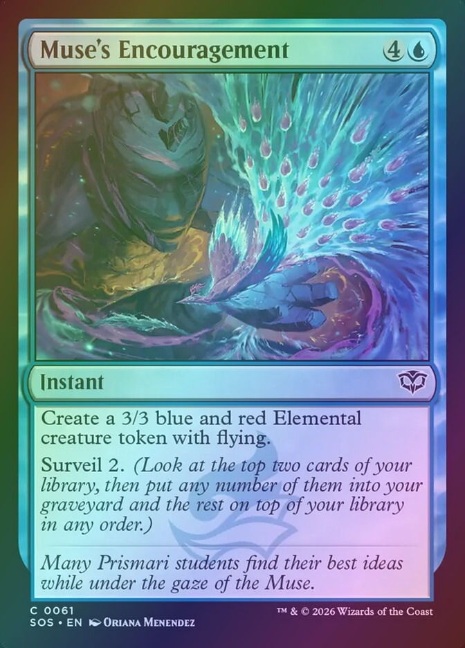 Muse's Encouragement (SOS) (61) / Foil