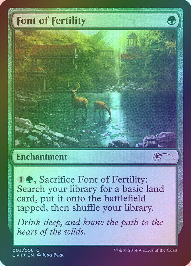 Font of Fertility (CP1) (3) / Foil