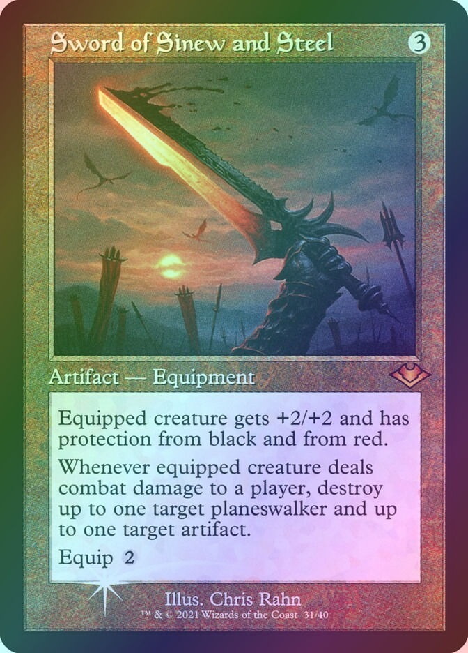 Sword of Sinew and Steel (H1R) (31) / Foil