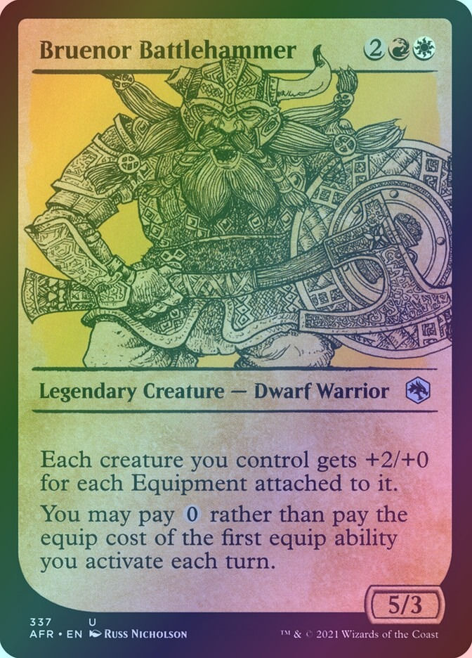 Bruenor Battlehammer (AFR) (337) / Showcase / Foil