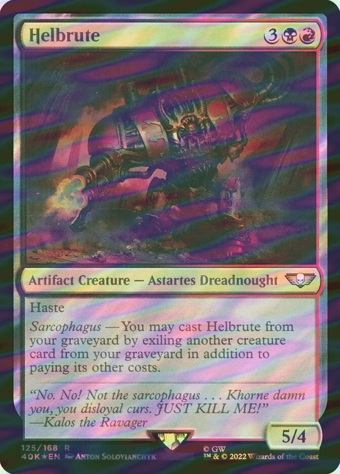 Helbrute (40K) (125★) / Surge Foil