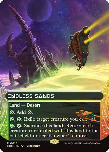 Endless Sands (EOS) (15) / Borderless / Foil