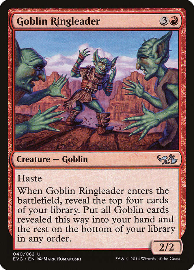 Goblin Ringleader (EVG) (40)