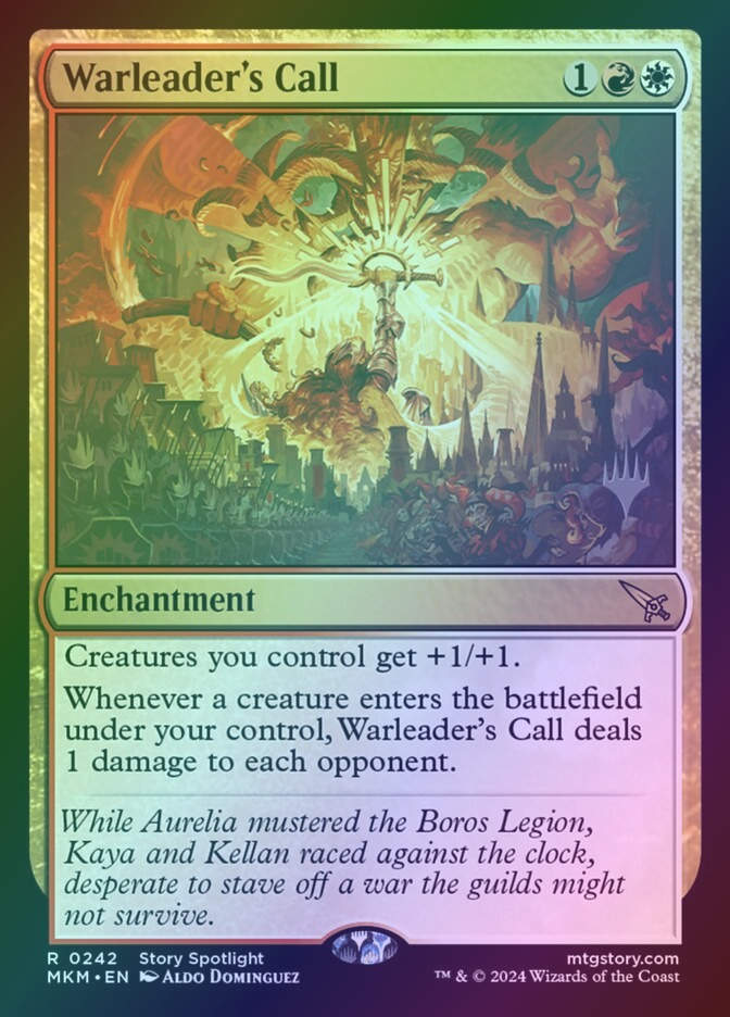 Warleader's Call (PMKM) (242p) / Foil