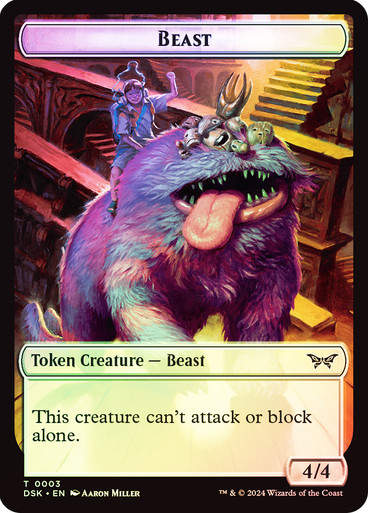 Beast (TDSK) (3) / Manifest (TDSK) (18)  / Foil