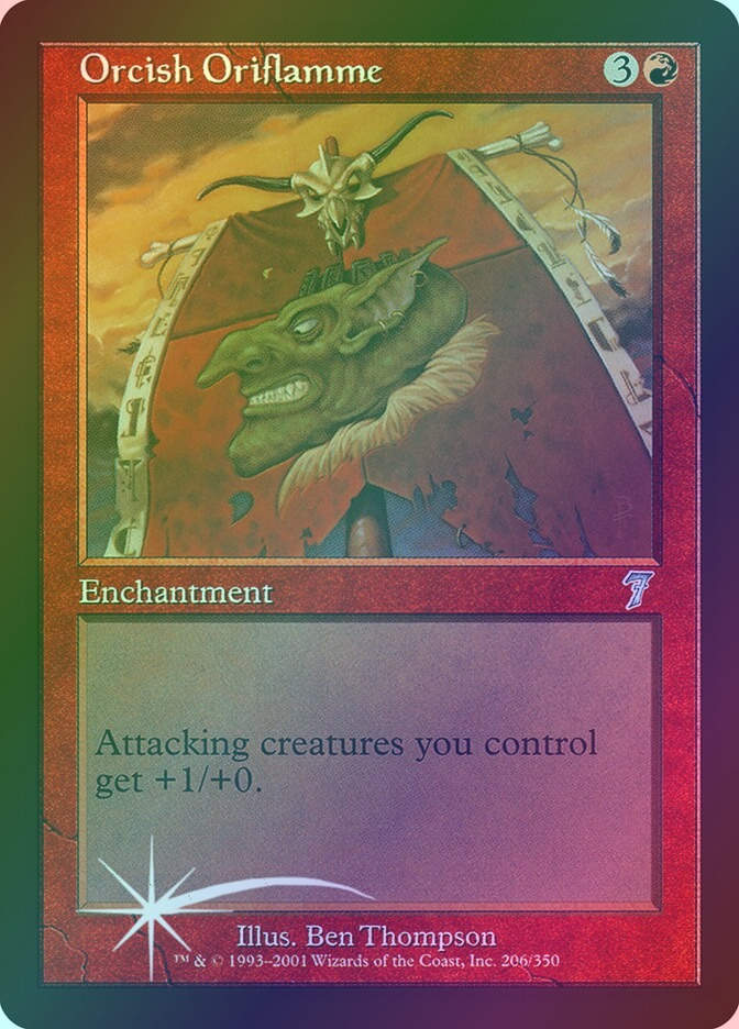Orcish Oriflamme (7ED) (206★) / Foil