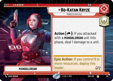 Bo-Katan Kryze - Princess in Exile (Hyperspace) (SHD_#291)