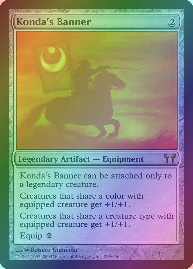 Konda's Banner (CHK) (259) / Foil