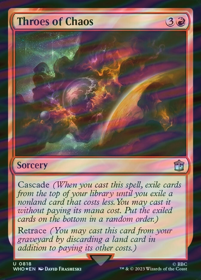 Throes of Chaos (WHO) (818) / Surge Foil