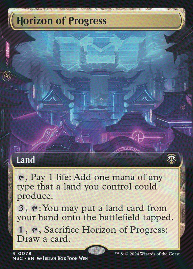 Horizon of Progress (M3C) (78) / Extended Art / Ripple Foil