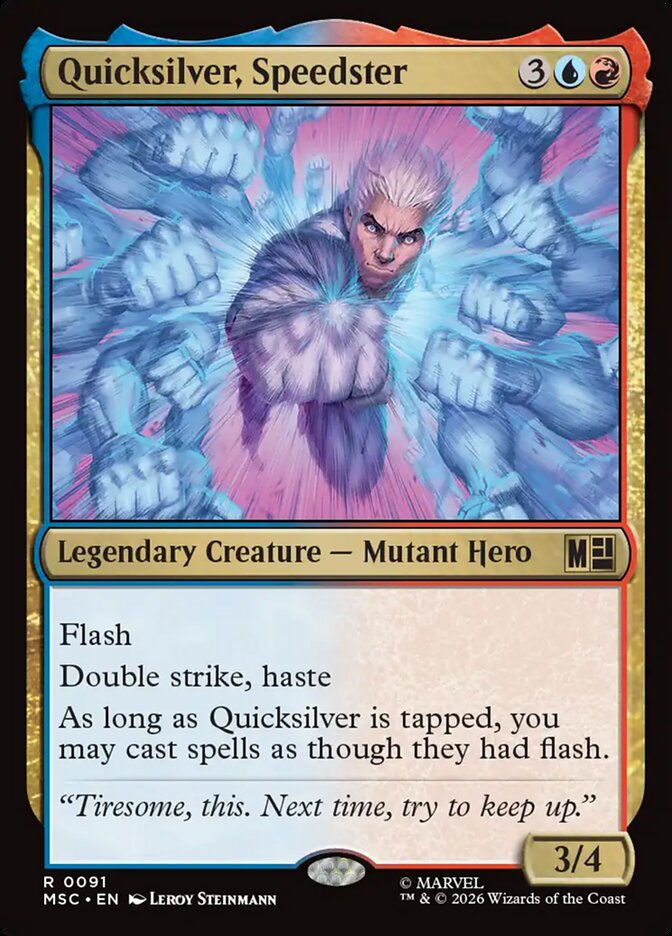Quicksilver, Speedster (MSC) (91)