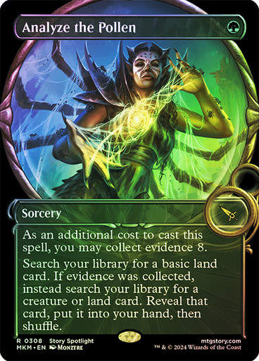 Analyze the Pollen (mkm) (308) / Showcase Foil