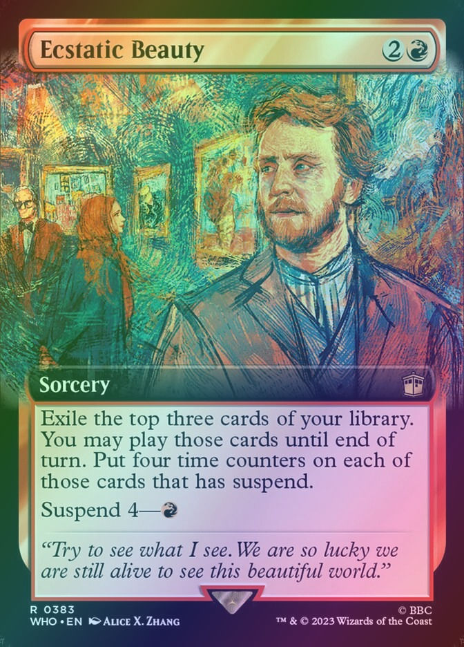 Ecstatic Beauty (WHO) (383) / Extended Art / Foil