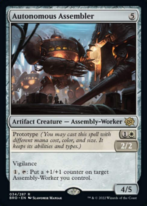 Autonomous Assembler (BRO)