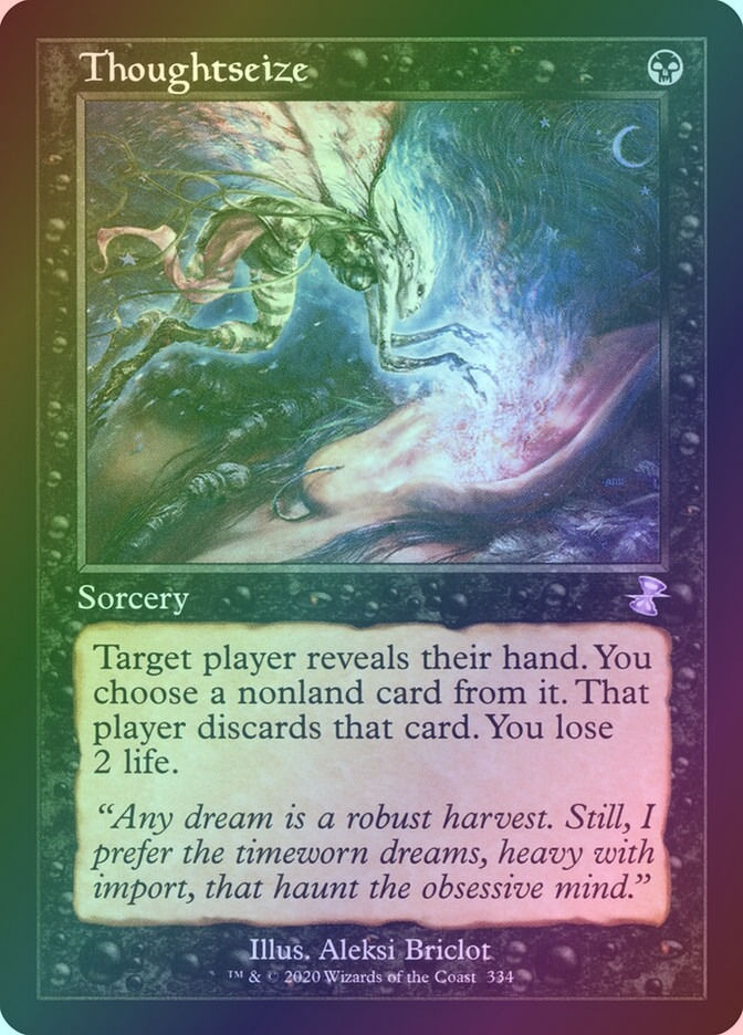 Thoughtseize (TSR) (334) / Foil