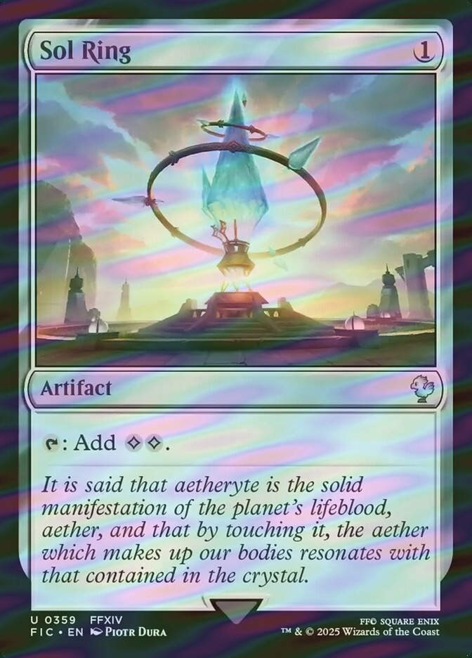 Sol Ring (FIC) (359) / Surge Foil