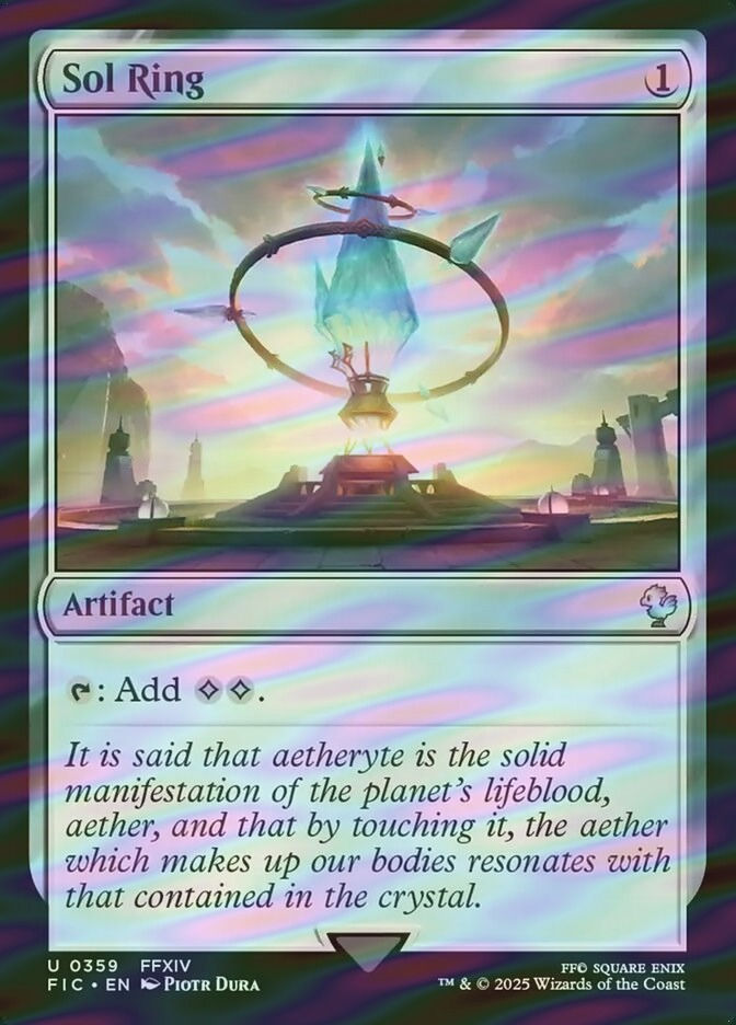 Sol Ring (FIC) (359) / Surge Foil