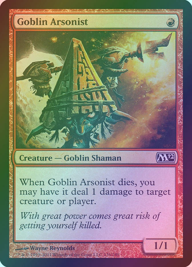 Goblin Arsonist (M12) (136) / Foil