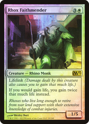 Rhox Faithmender (M13) / Foil