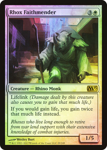 Rhox Faithmender (M13) / Foil
