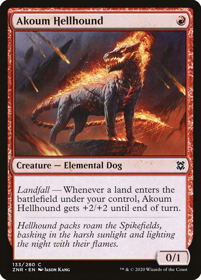 Akoum Hellhound (ZNR) (133)