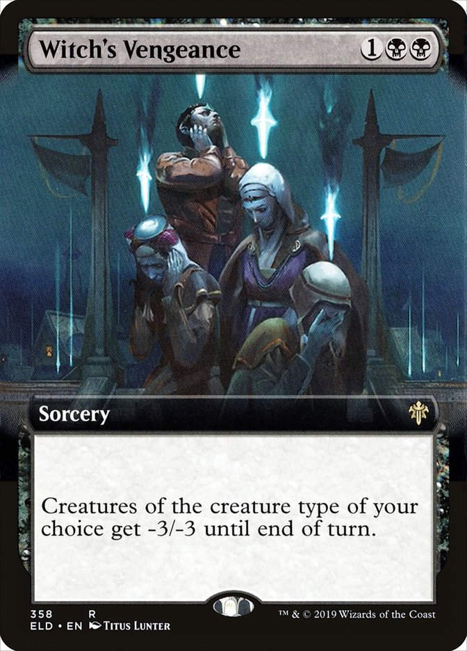Witch's Vengeance (ELD) (358) / Extended Art