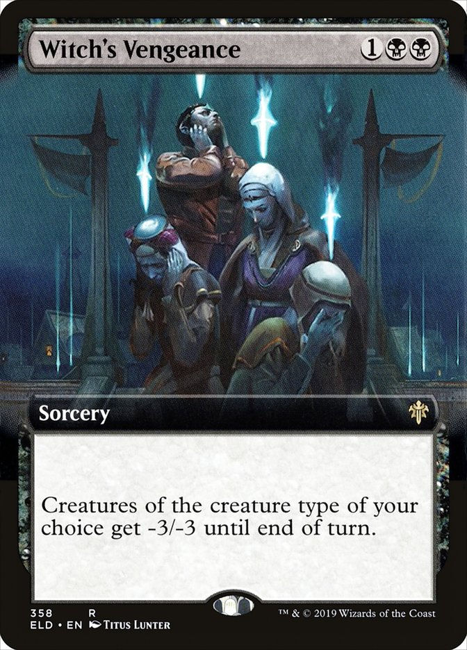 Witch's Vengeance (ELD) (358) / Extended Art