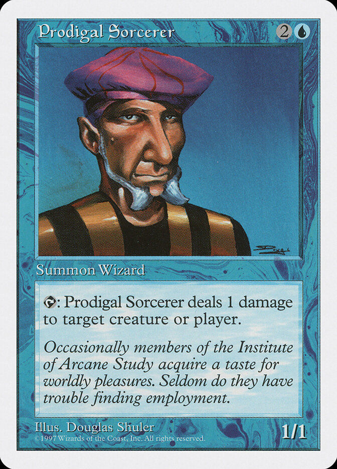 Prodigal Sorcerer (5ED) (112)