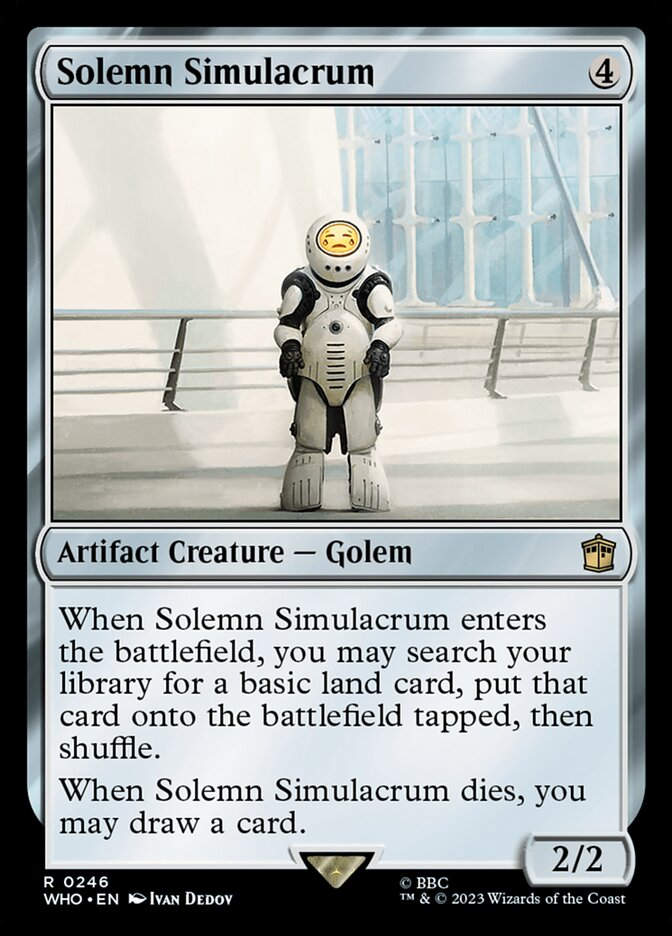 Solemn Simulacrum (WHO) (246)