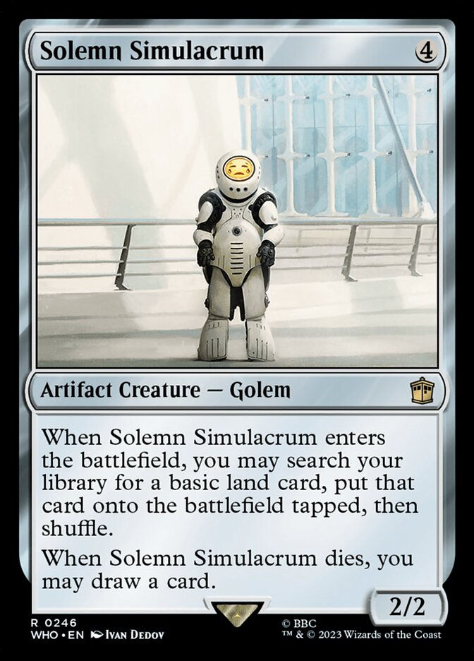 Solemn Simulacrum (WHO) (246)