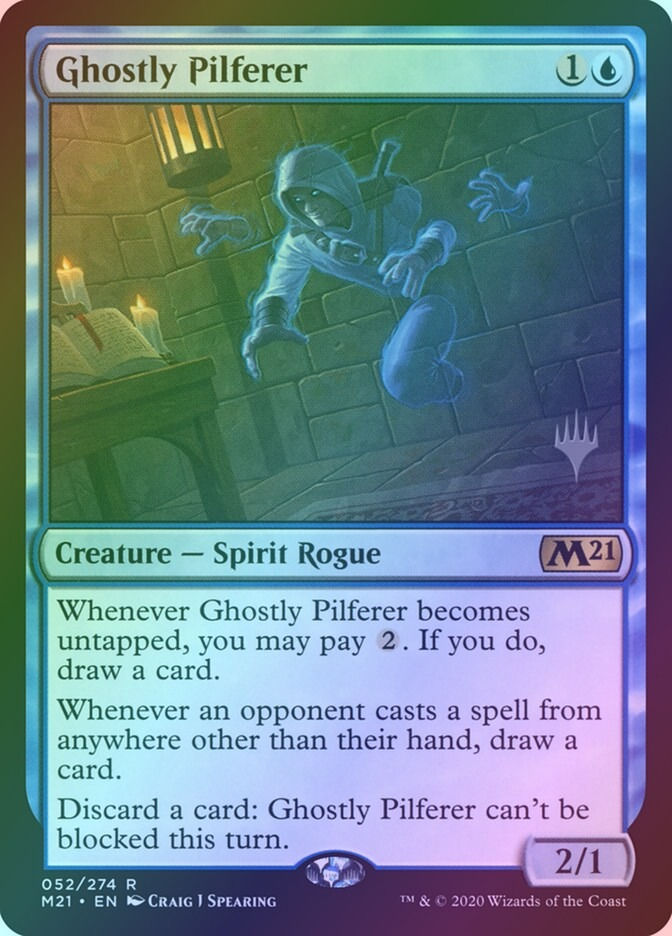 Ghostly Pilferer (PM21) (52p) / Foil