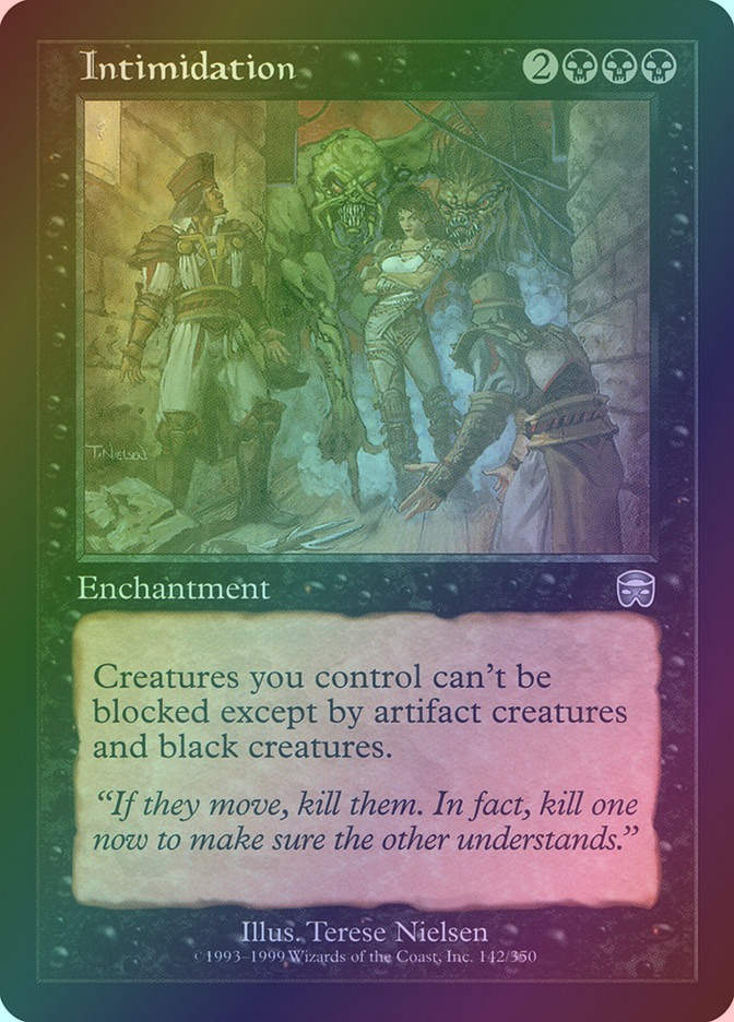 Intimidation (MMQ) (142) / Foil