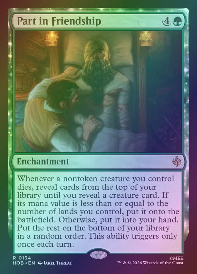 Part in Friendship (HOB) (134) / Foil