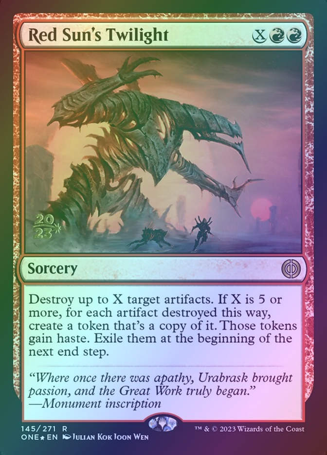 Red Sun's Twilight (PONE) (145s) / Foil