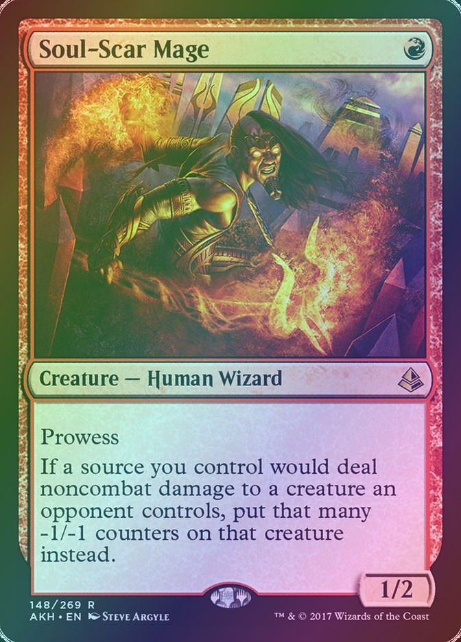 Soul-Scar Mage (AKH) (148) / Foil