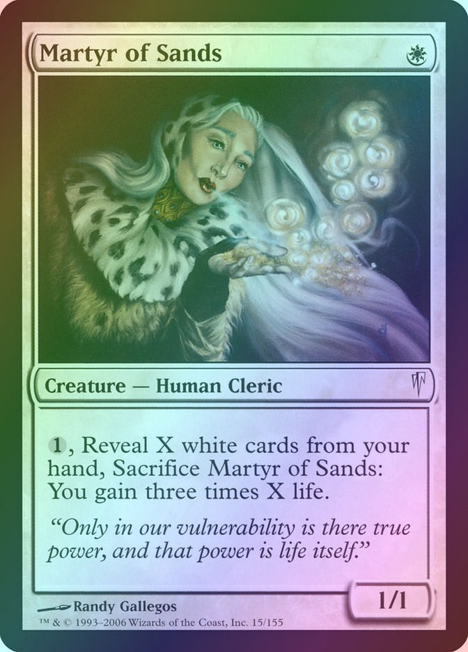 Martyr of Sands (CSP) (15) / Foil