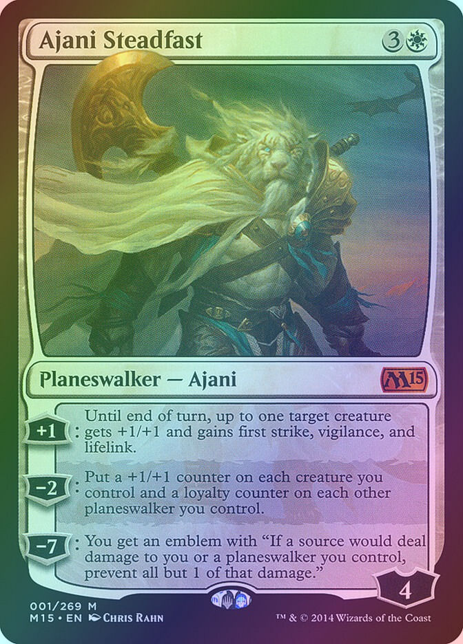 Ajani Steadfast (M15) (1) / Foil