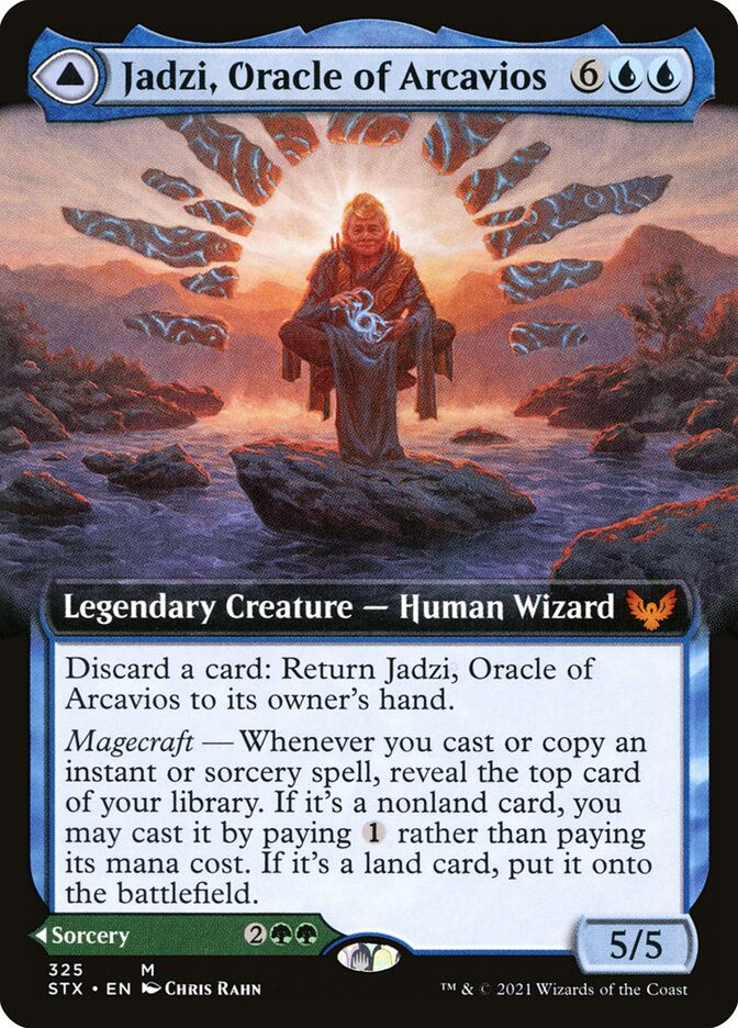 Jadzi, Oracle of Arcavios // Journey to the Oracle (STX) (325) — cara 1 de 2