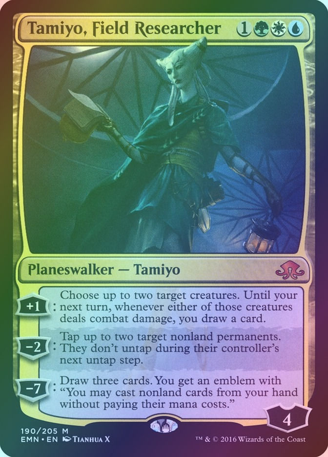 Tamiyo, Field Researcher (EMN) (190) / Foil