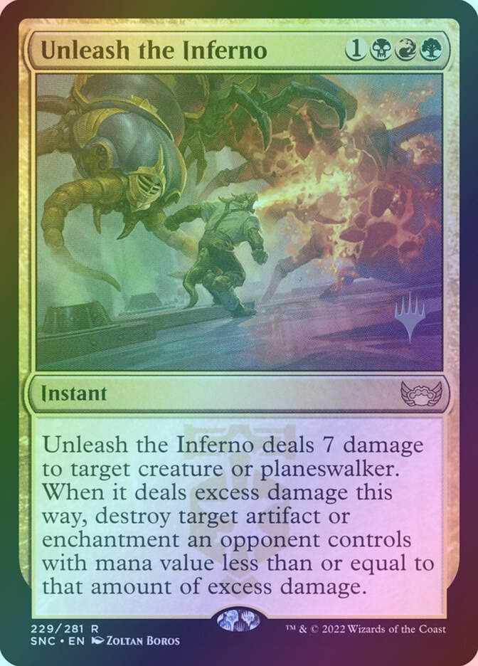 Unleash the Inferno (PSNC) (229p) / Foil