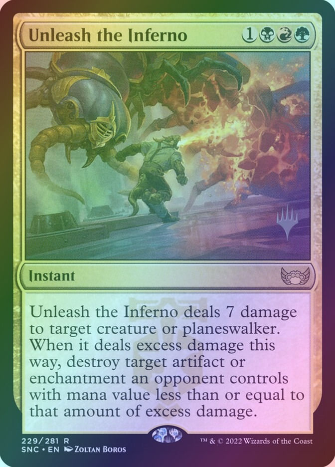Unleash the Inferno (PSNC) (229p) / Foil