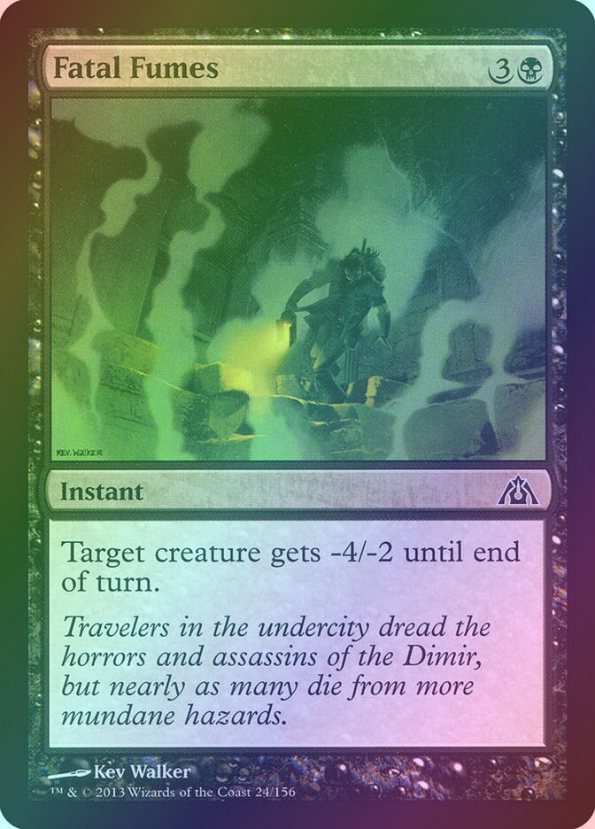 Fatal Fumes (DGM) (24) / Foil
