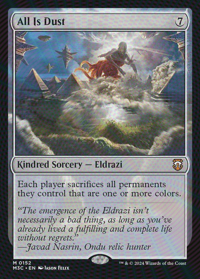 All Is Dust (M3C) (152) / Ripple Foil