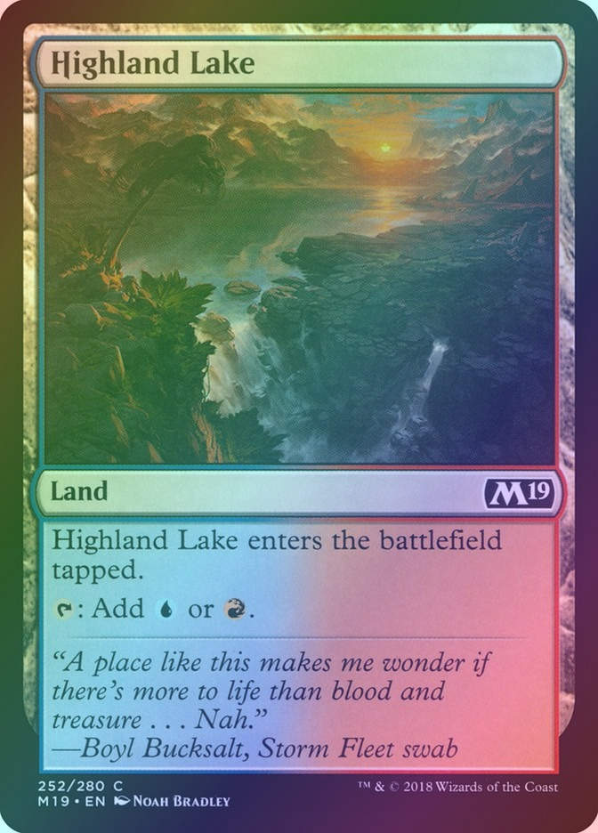 Highland Lake (M19) (252) / Foil