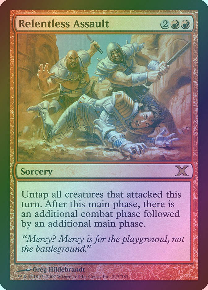 Relentless Assault (10E) (225) / Foil