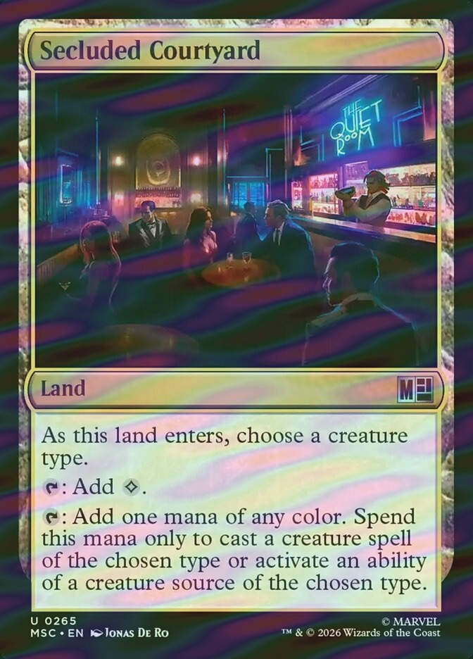 Secluded Courtyard (MSC) (265) / Surge Foil
