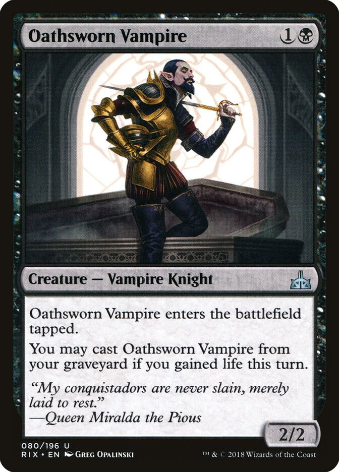Oathsworn Vampire (RIX) (80)